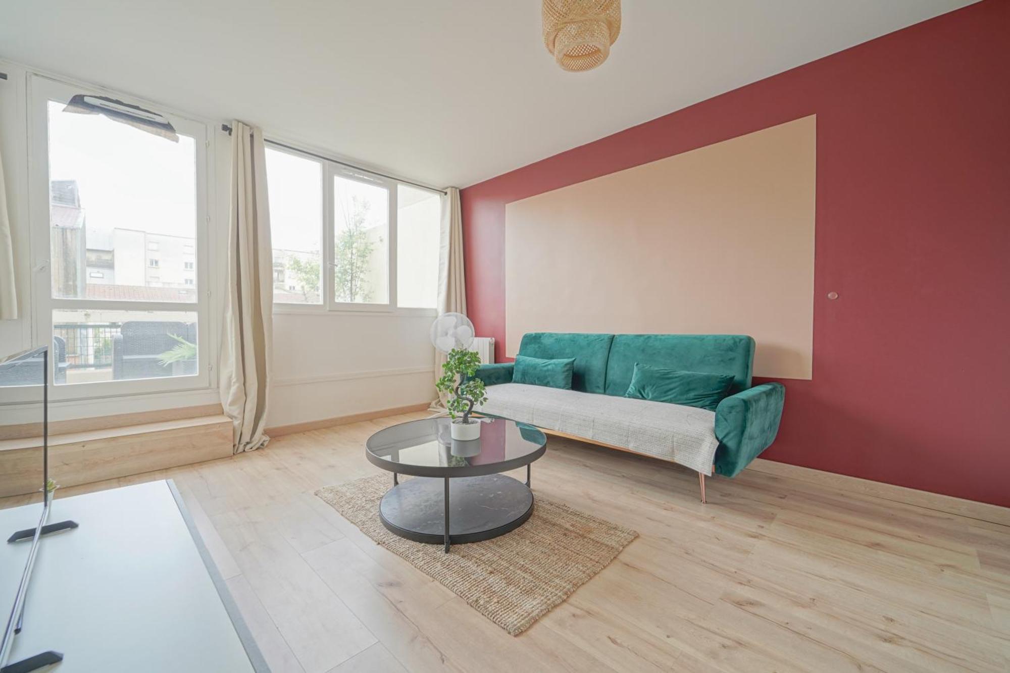 Complete 1Br With Balcony Only 5 Min. On Foot To Metro By Doorman Apartman Saint-Ouen  Kültér fotó